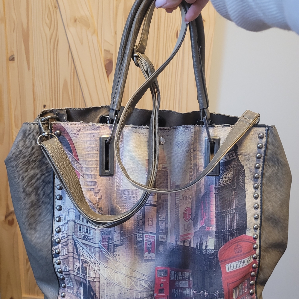 Rabbit Fur Knit Scarf With Gifted Tote Bag - Picture 10 of 13
